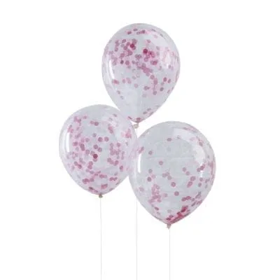 Rosa Ballons Madchen Geburtstag Party Feiern Confetti Ginger Ray
